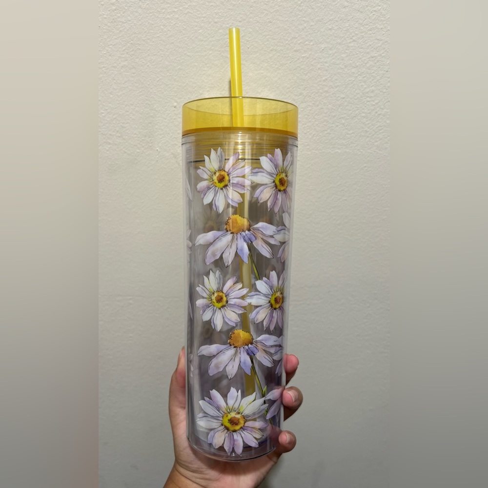 Daisy Floral Tumbler
